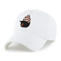 Preschool '47  White San Francisco Giants Ice Cream Helmet Clean Up Adjustable Hat