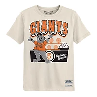 Preschool Mitchell & Ness  Cream San Francisco Giants Step Back Up T-Shirt