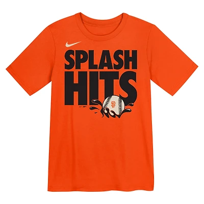 Preschool Nike Orange San Francisco Giants Hometown Local Collection T-Shirt