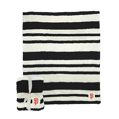 San Francisco Giants 50" x 60" Cable-Knit Throw Blanket