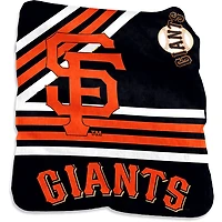 Couverture Raschel en peluche 50 po x 60 po des Giants de San Francisco