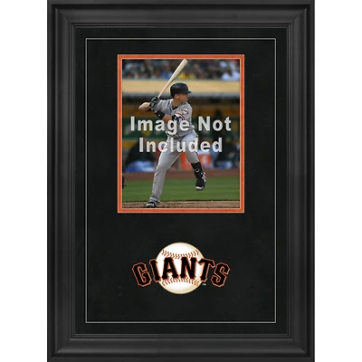 Cadre photo vertical de luxe 8" x 10" des Giants de San Francisco avec logo de l'équipe
