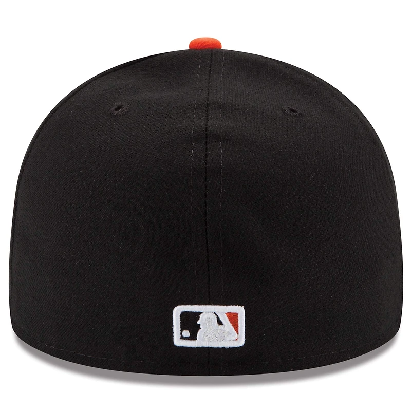 San Francisco Giants New Era Authentic Collection On Field 59FIFTY - Chapeau structuré ajusté Noir / Orange