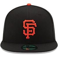 San Francisco Giants New Era Youth Game Authentic Collection On-Field 59FIFTY - Fitted Hat Black