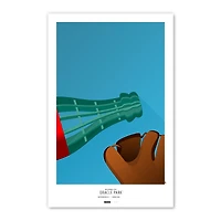 San Francisco Giants Oracle Park 11'' x 17 '' Minimalist Stadium Poster Impression artistique