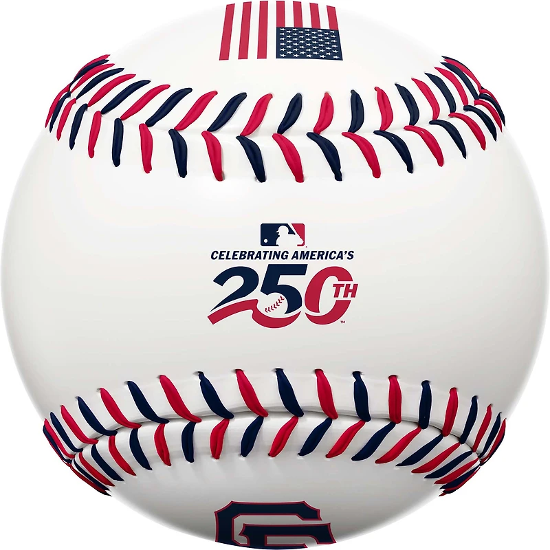 San Francisco Giants Rawlings Celebrating America's 250th Dual-Stitch Baseball