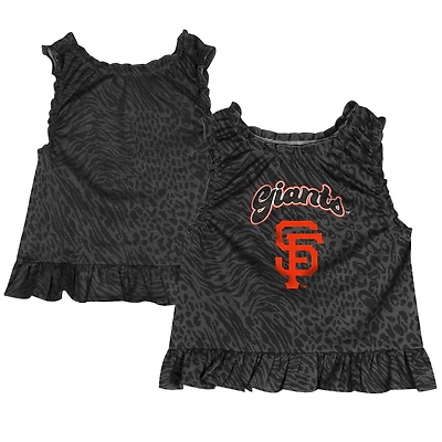 Robe de jeu noire pour tout-petits des Giants San Francisco
