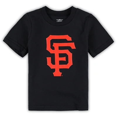T-shirt noir à logo principal de l'équipe des Giants San Francisco pour tout-petit