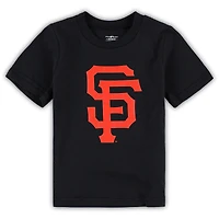 T-shirt noir à logo principal de l'équipe des Giants San Francisco pour tout-petit