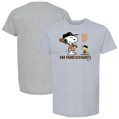 Toddler  Gray San Francisco Giants Peanuts Snoopy T-Shirt