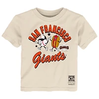Toddler Mitchell & Ness  Natural San Francisco Giants Snack T-Shirt