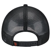 Toddler New Era  White/Black San Francisco Giants Painted A-Frame 9FORTY Trucker Adjustable Hat