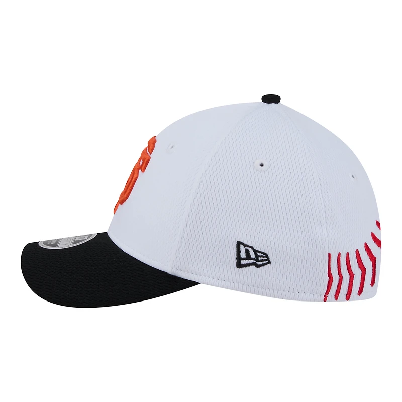 Toddler New Era White San Francisco Giants Baseball 39THIRTY M-Crown Adjustable Hat