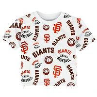 Toddler Outerstuff  White San Francisco Giants Run Down T-Shirt