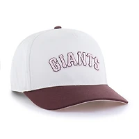 Unisex '47 Stone/Burgundy San Francisco Giants Love Letter Adjustable Hitch Hat
