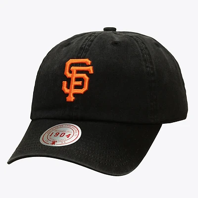 Unisex Mitchell & Ness Black San Francisco Giants 1904 Soft Wash Adjustable Hat