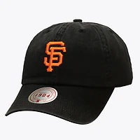 Unisex Mitchell & Ness Black San Francisco Giants 1904 Soft Wash Adjustable Hat