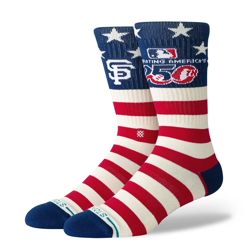 Unisex Stance San Francisco Giants American's 250th Crew Socks