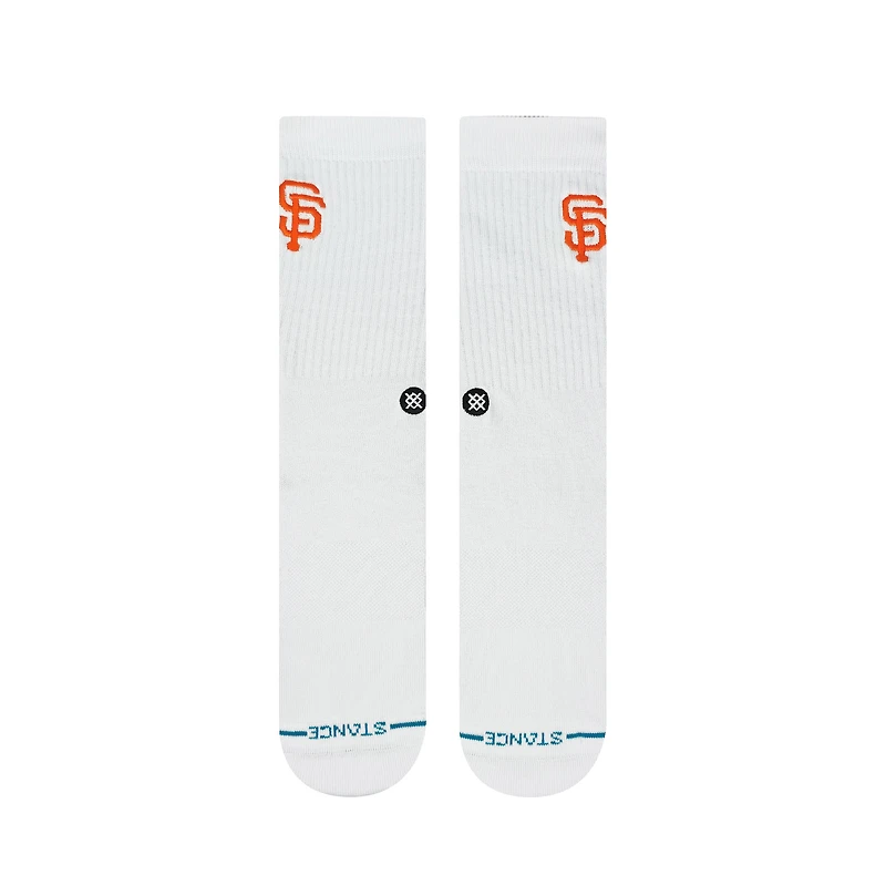 Chaussettes unisexes Stance San Francisco Giants à écusson tricotées mi-mollet