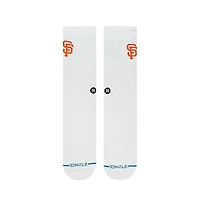 Chaussettes unisexes Stance San Francisco Giants à écusson tricotées mi-mollet