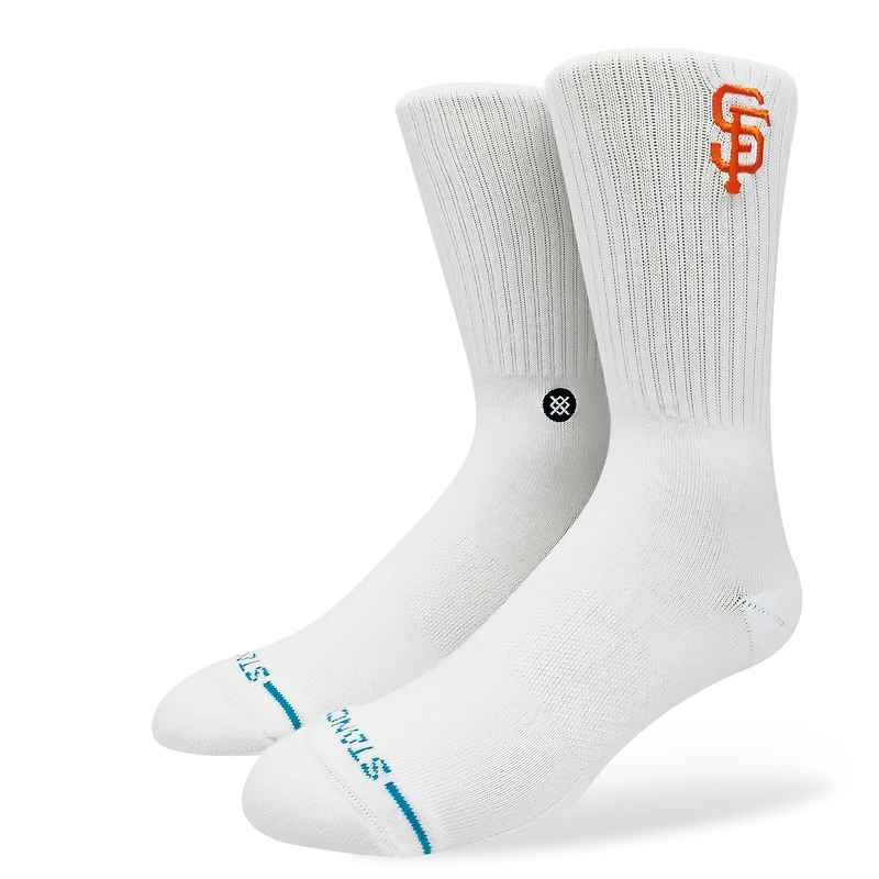Chaussettes unisexes Stance San Francisco Giants à écusson tricotées mi-mollet