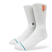 Chaussettes unisexes Stance San Francisco Giants à écusson tricotées mi-mollet