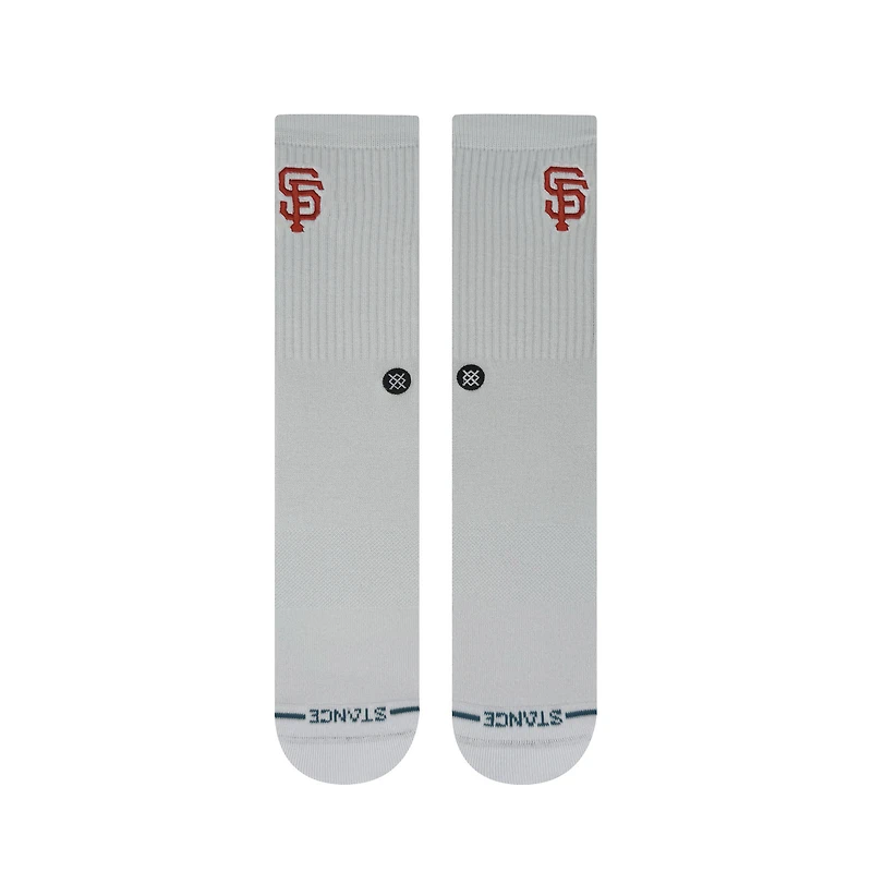 Unisex Stance San Francisco Giants White Crested Knit Crew Socks