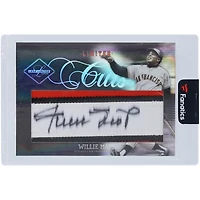 Willie Mays San Francisco Giants Autographed 2005 Leaf Limited Limited Cuts #LC-3 #9/24 Card