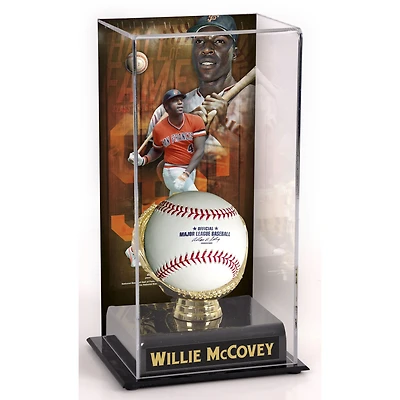 Vitrine sublimée Willie McCovey, membre du Temple de la renommée des Giants de San Francisco, avec image