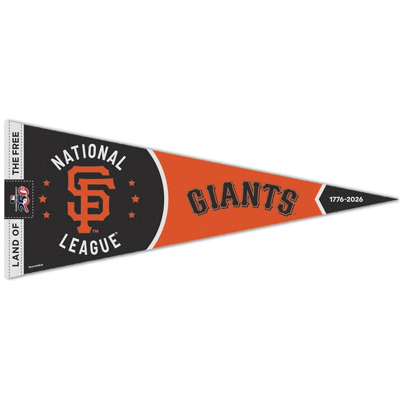 WinCraft San Francisco Giants 12" x 30" America 250 Premium Pennant