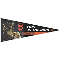 WinCraft San Francisco Giants 12" x 30" Premium Quality Star Wars the Mandalorian Pennant