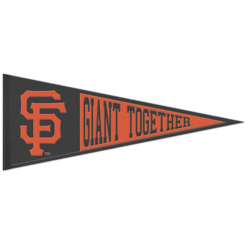 Fanion à slogan WinCraft San Francisco Giants 13" x 32"