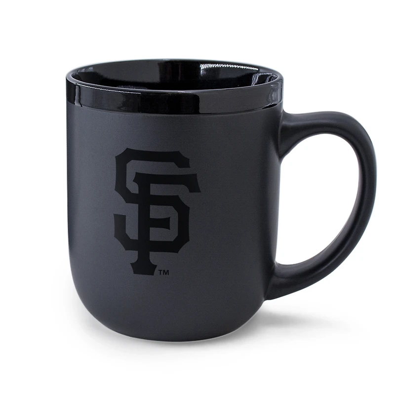 WinCraft San Francisco Giants 17oz. Tasse en céramique ton sur ton noire