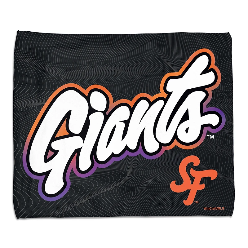 Serviette de rallye WinCraft San Francisco Giants 2025 City Connect 15" x 18"