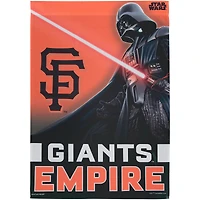 WinCraft San Francisco Giants 71,1 x 101,6 cm Bannière de maison unilatérale Star Wars Empire