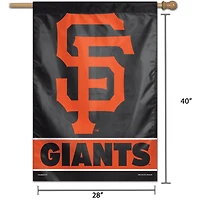 WinCraft San Francisco Giants 28" x 40" Bannière verticale simple face Wordmark