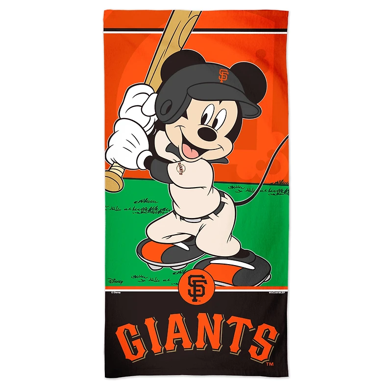 WinCraft San Francisco Giants 30'' x 60'' Disney Spectra Beach Towel