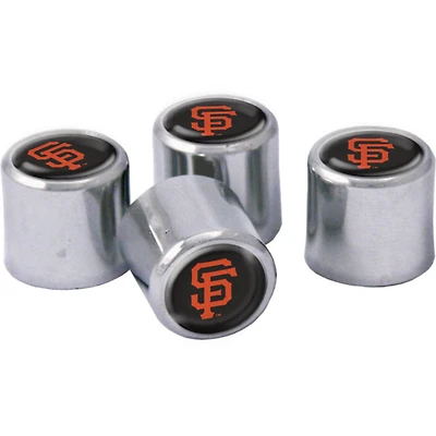 WinCraft San Francisco Giants Lot de 4 couvercles de tige de valve