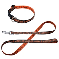 Ensemble laisse et collier pour animaux de compagnie WinCraft San Francisco Giants