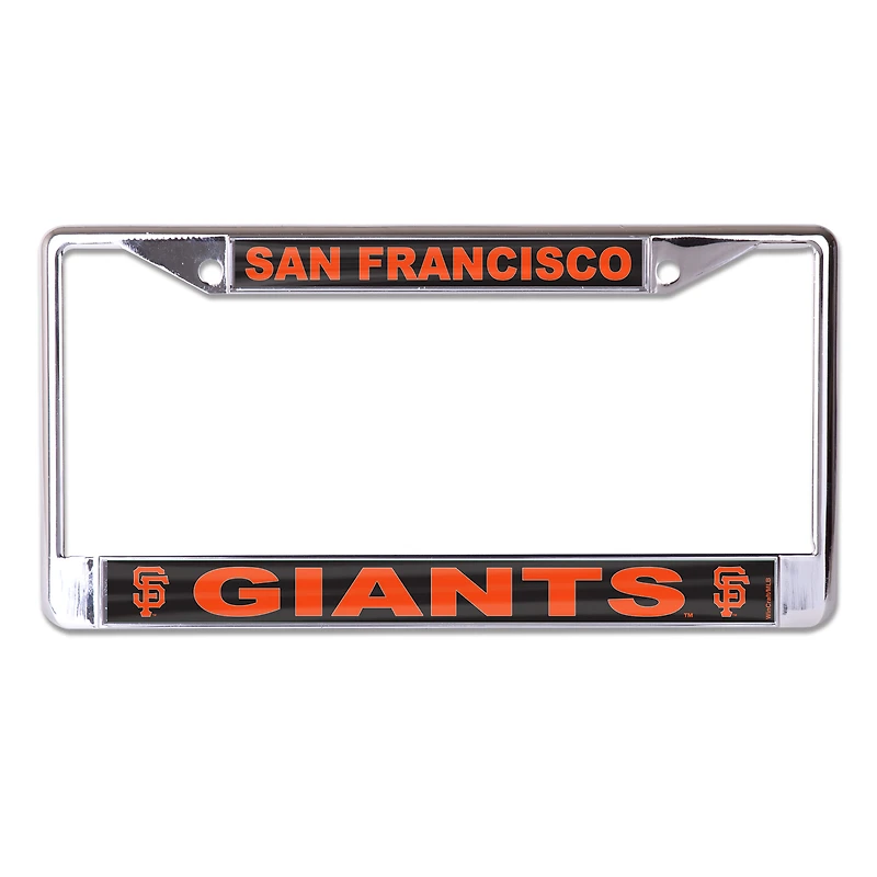 WinCraft San Francisco Giants Secondary Logo S/L Metal License Plate Frame