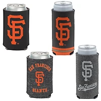 WinCraft San Francisco Giants Slim et 12 oz. Ensemble de 4 refroidisseurs de canettes
