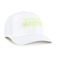 Casquette ajustable Bright Side blanche '47 des Giants de San Francisco pour femme