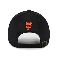 Women's '47  Black San Francisco Giants Zoey Clean Up Adjustable Hat
