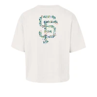 T-shirt court « 47 Natural » pour femme, motif « Full Bloom » des Giants de San Francisco