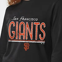 Women's Champion  Black San Francisco Giants Long Sleeve T-Shirt