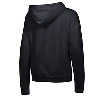 Women's Champion Black San Francisco Giants Powerblend Fleece Full-Zip Hoodie