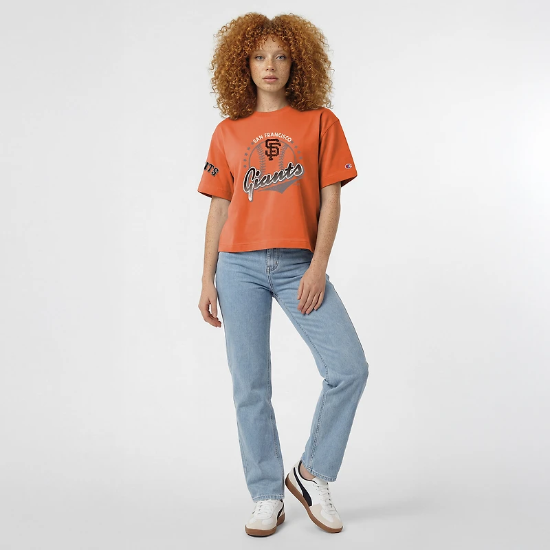 T-shirt All-Star orange des Giants de San Francisco pour femmes