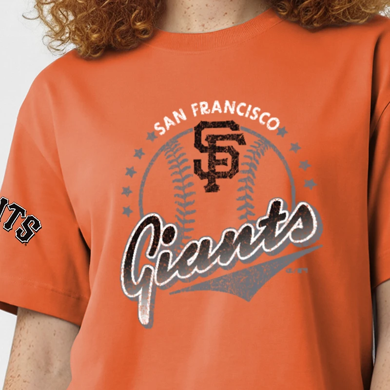 Women's Champion Orange San Francisco Giants All-Star T-Shirt