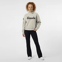 Women's Champion Stone San Francisco Giants Triumph Tri-Blend Sweatshirt