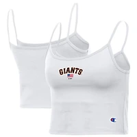 Débardeur blanc Champion pour femmes, San Francisco Giants, coupe américaine.